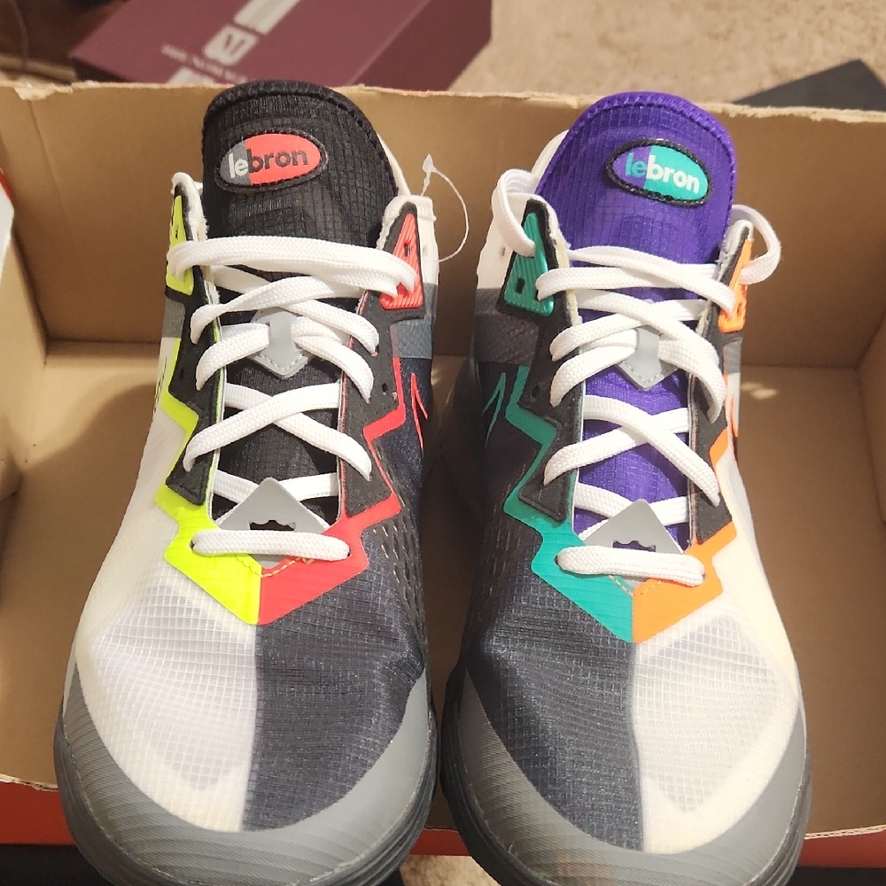 Nike LeBron 18 LOW AIR MAX Multicolor Sneakers